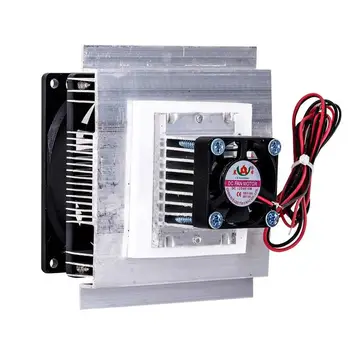 TEC-12706 Thermoelectric Peltier Refrigeration Cooling System Kit Cooler Fan DIY
TEC-12706 Thermoelectric Peltier Refrigeration Cooling System Kit Cooler Fan DIY