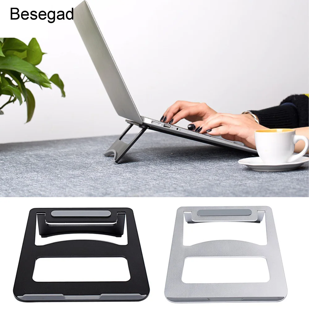 Besegad Portable Folding Aluminum Notebook Laptop Cooling Pad Stand Holder for ASUS Lenovo Samsung Apple MacBook Pro Air Gadgets
Besegad Portable Folding Aluminum Notebook Laptop Cooling Pad Stand Holder for ASUS Lenovo Samsung Apple MacBook Pro Air Gadgets