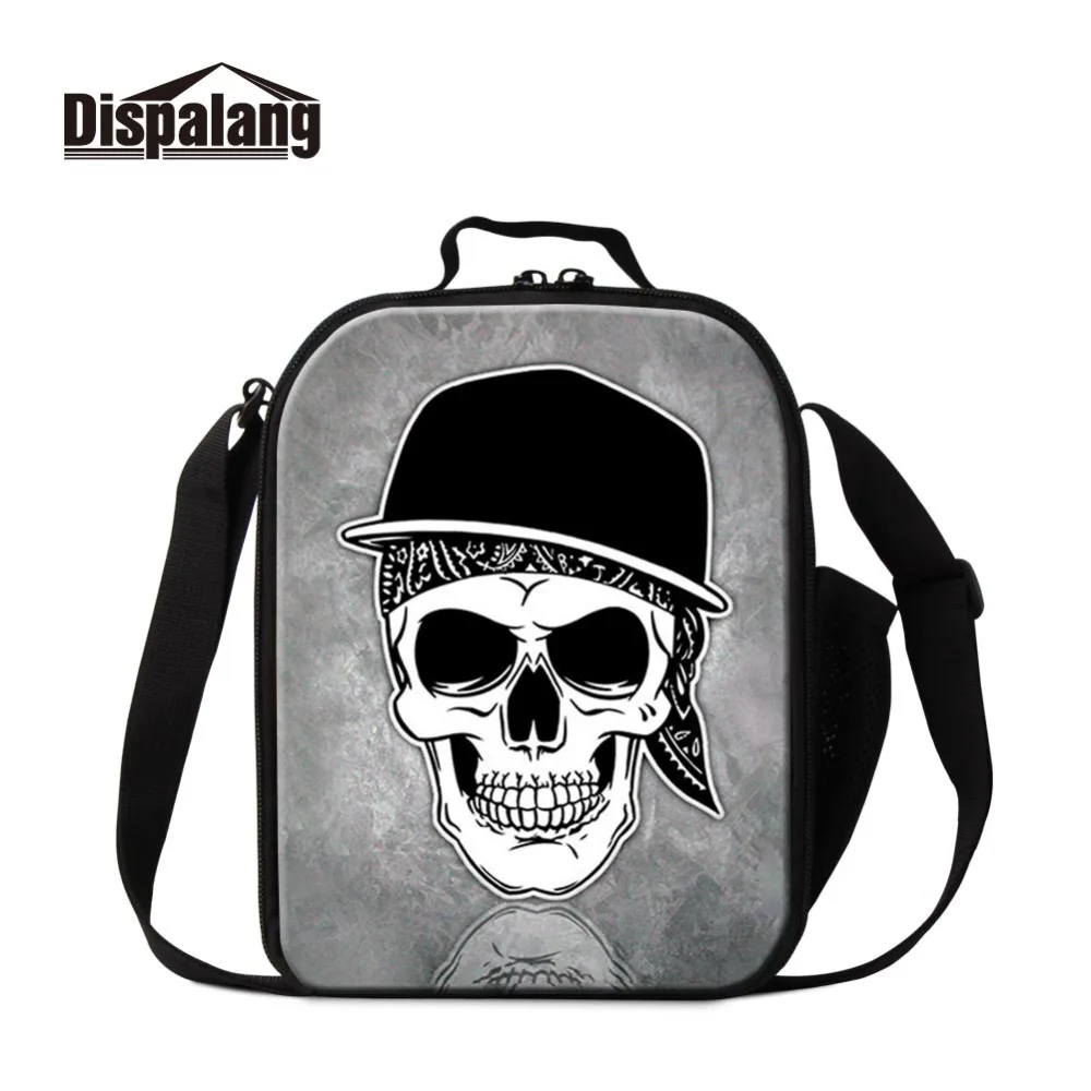 Dispalang Skull Lunch Bag for Boys Cool Insulated Sling Cooler Bag Small Thermal Lunch Box for Children School Lunch Containers
Dispalang Skull Lunch Bag for Boys Cool Insulated Sling Cooler Bag Small Thermal Lunch Box for Children School Lunch Containers