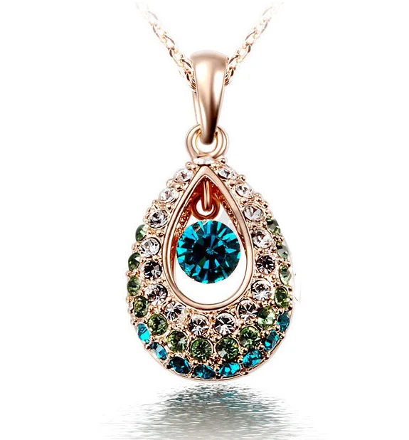 Hottest Gold/Silver Teardrop Crystal Necklace Jewelry Colorful Crystal Rhinestone Necklace Cheap Jewelry Wholesale
Hottest Gold/Silver Teardrop Crystal Necklace Jewelry Colorful Crystal Rhinestone Necklace Cheap Jewelry Wholesale