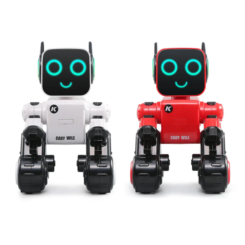 

JJRC RC Robot Intelligent Program Xmas Gift Toys Interactive Sound Control Voice Record Alert Item Transfer Insert Coins Dance