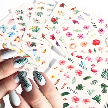 29pcs Nail Sticker Summer Colorful Butterfly Flower Water Decals Transfer Wraps Tattoo Leaf Flamingo Sliders for Manicure JI764
29pcs Nail Sticker Summer Colorful Butterfly Flower Water Decals Transfer Wraps Tattoo Leaf Flamingo Sliders for Manicure JI764