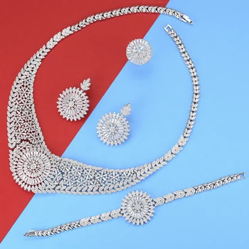 missvikki 4 PCS Noble Round Pendant Necklace/Earrings/Ring/Bracelet Jewelry Set Bohemian Indian Bridal Women Ladies Accessories
missvikki 4 PCS Noble Round Pendant Necklace/Earrings/Ring/Bracelet Jewelry Set Bohemian Indian Bridal Women Ladies Accessories