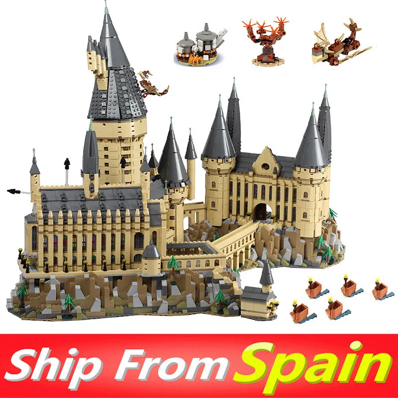 Harry Castle House Building Blocks Compatible 16060 70143 6020Pcs Hogwart toys Bricks for Children Christmas Gift
Harry Castle House Building Blocks Compatible 16060 70143 6020Pcs Hogwart toys Bricks for Children Christmas Gift