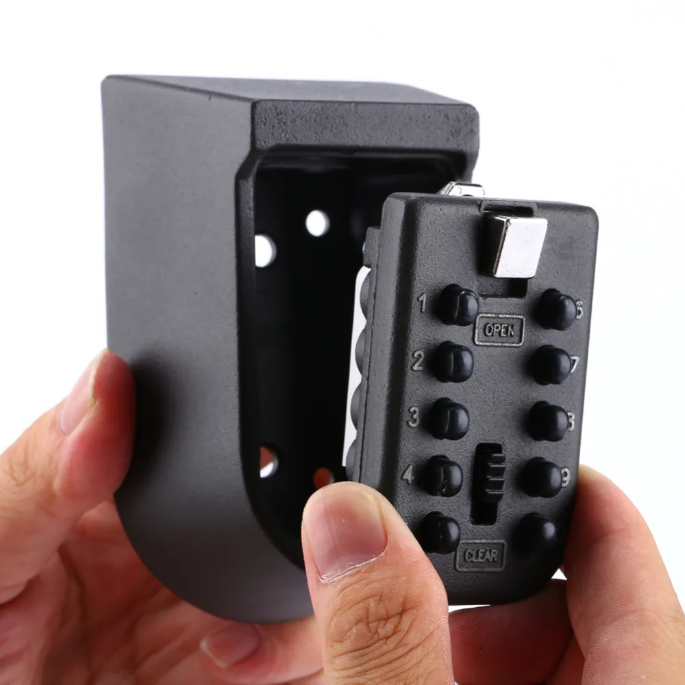 2 Types Wall Mounted Key Safe Organizer Box with Combination Lock 10-Digital Combination Lock Password Key Storage Lock Box
2 Types Wall Mounted Key Safe Organizer Box with Combination Lock 10-Digital Combination Lock Password Key Storage Lock Box