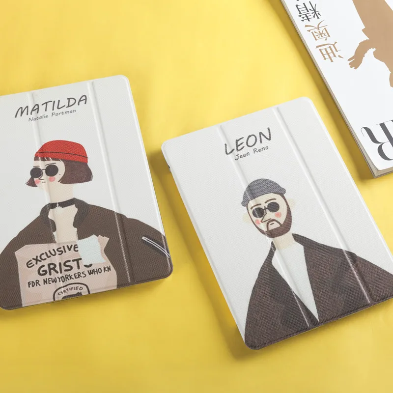 Triple Folding Cartoon Cover for New iPad Air 1 2 9.7 2017 2018 for iPad 2 3 4 5 6 Air 1 2 for iPad Mini Capa Coque+Touch Pen
Triple Folding Cartoon Cover for New iPad Air 1 2 9.7 2017 2018 for iPad 2 3 4 5 6 Air 1 2 for iPad Mini Capa Coque+Touch Pen