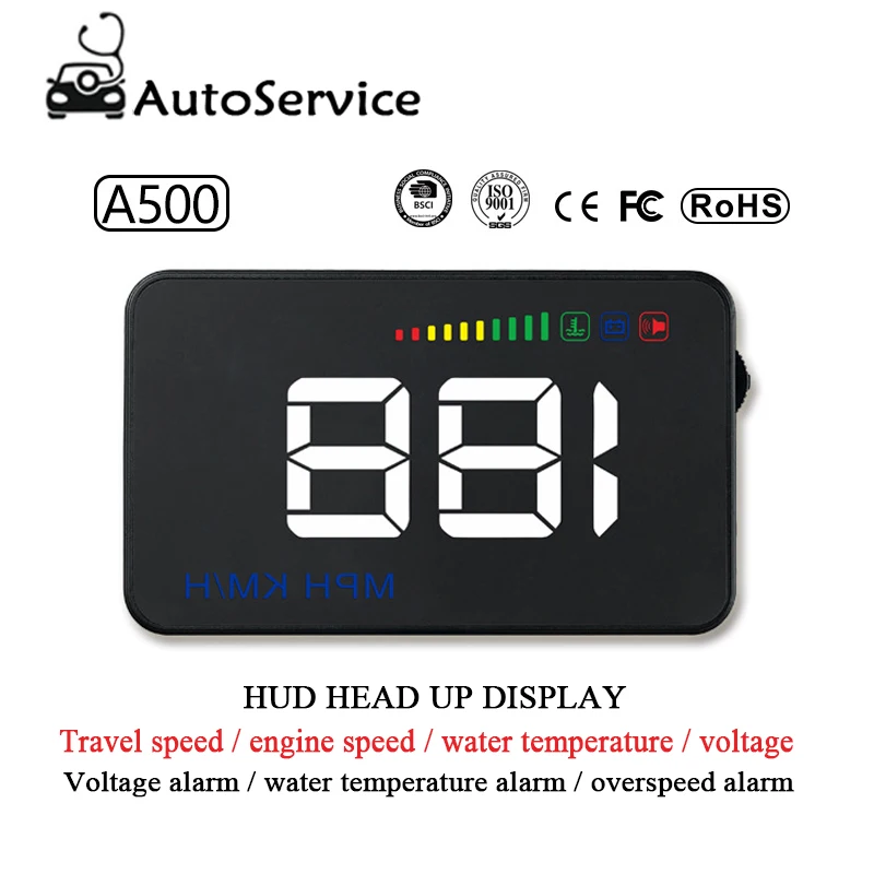 Высокое качество HUD Дисплей с головкой OBD для вождения компьютера автомобильный