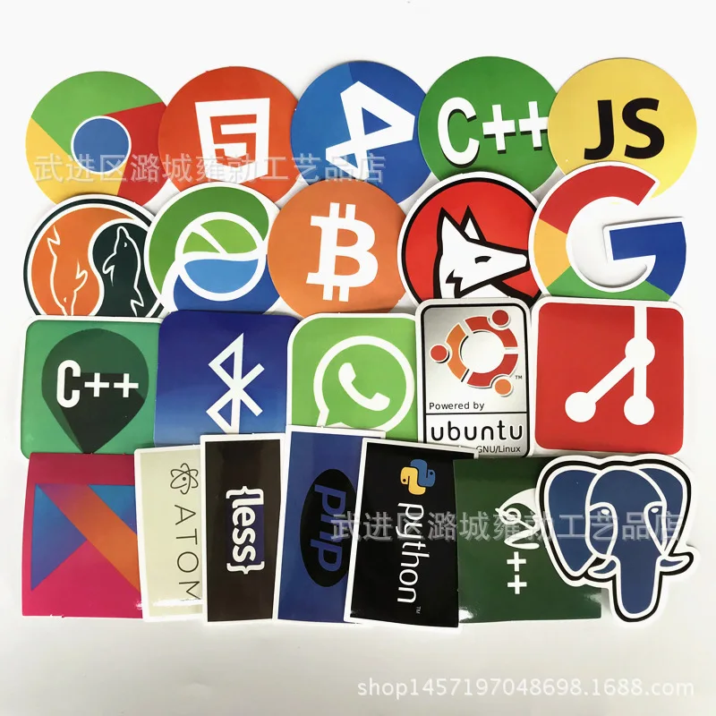 50pcs Developers, programmers suitcase stickers stickers hackers programming language Laptop mobile phone stickers
50pcs Developers, programmers suitcase stickers stickers hackers programming language Laptop mobile phone stickers