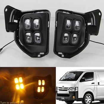CSCSNL 1set For Toyota Hiace 2016 2017 2018 Relay Waterproof 12V Car Lamp LED DRL LED Daytime Running Light with Turn Signal
CSCSNL 1set For Toyota Hiace 2016 2017 2018 Relay Waterproof 12V Car Lamp LED DRL LED Daytime Running Light with Turn Signal