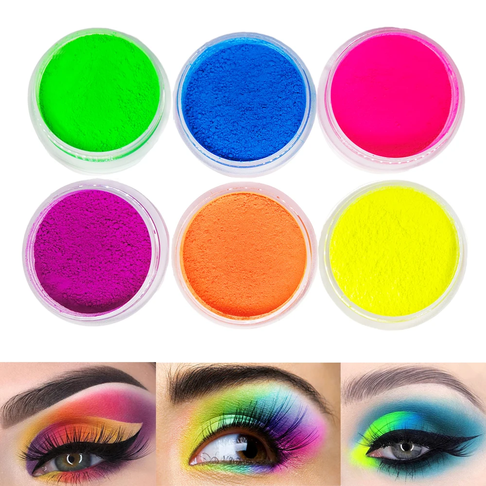 Neon Eye shadow powder Loose Eye Shadow Powder Makeup Pigment Waterproof Matte Eyeshadow 3D BrightYellow Green Eyes Cosmetics
Neon Eye shadow powder Loose Eye Shadow Powder Makeup Pigment Waterproof Matte Eyeshadow 3D BrightYellow Green Eyes Cosmetics
