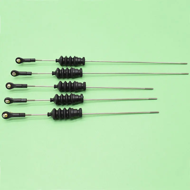 Rc Boat Push Rod Connector Include M2 Rod End +Rubber Bellows Radio Box Seals+M2 Pull Rod For Servo Push Rod Seal To Rudder
Rc Boat Push Rod Connector Include M2 Rod End +Rubber Bellows Radio Box Seals+M2 Pull Rod For Servo Push Rod Seal To Rudder
