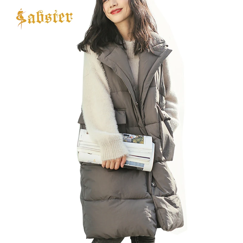 Casual Cotton Turn Down Collar Vest Women 2018 Fashion Autumn Winter Warm Female Outerwear Parkas Sleeveless Ladies Vest Jacket
Casual Cotton Turn Down Collar Vest Women 2018 Fashion Autumn Winter Warm Female Outerwear Parkas Sleeveless Ladies Vest Jacket