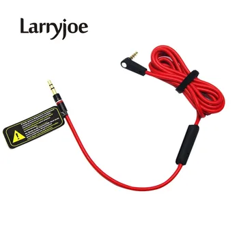 Larryjoe V2 Newest 3.5mm Extension AUX Audio Cable Replacement Red Cables for Studio Heaphones with Control Talk 10pcs
Larryjoe V2 Newest 3.5mm Extension AUX Audio Cable Replacement Red Cables for Studio Heaphones with Control Talk 10pcs