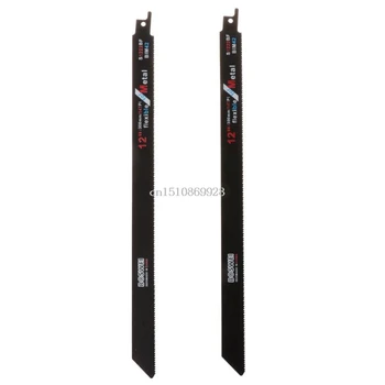 2Pcs/Set Reciprocating Sabre Saw Blades for Cutting Metal Professional S1122BF Accessories Kit 300x19x1mm
2Pcs/Set Reciprocating Sabre Saw Blades for Cutting Metal Professional S1122BF Accessories Kit 300x19x1mm