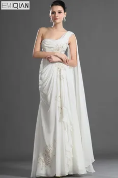 Free Shipping Charming One Shoulder Scoop Neckline Appliqued Chiffon Evening Dress
Free Shipping Charming One Shoulder Scoop Neckline Appliqued Chiffon Evening Dress
