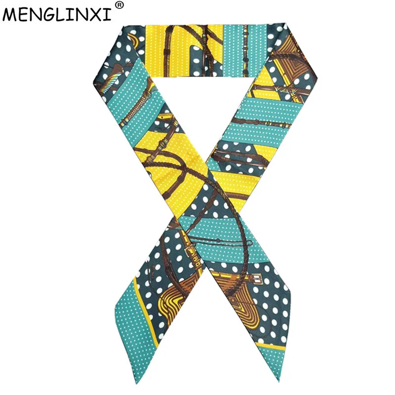 Skinny Scarf Dot Chain Printing Silk Scarf For Women Luxury Brand Foulard Women Tie 2018 New Fashion Head Scarves For Ladies
Skinny Scarf Dot Chain Printing Silk Scarf For Women Luxury Brand Foulard Women Tie 2018 New Fashion Head Scarves For Ladies