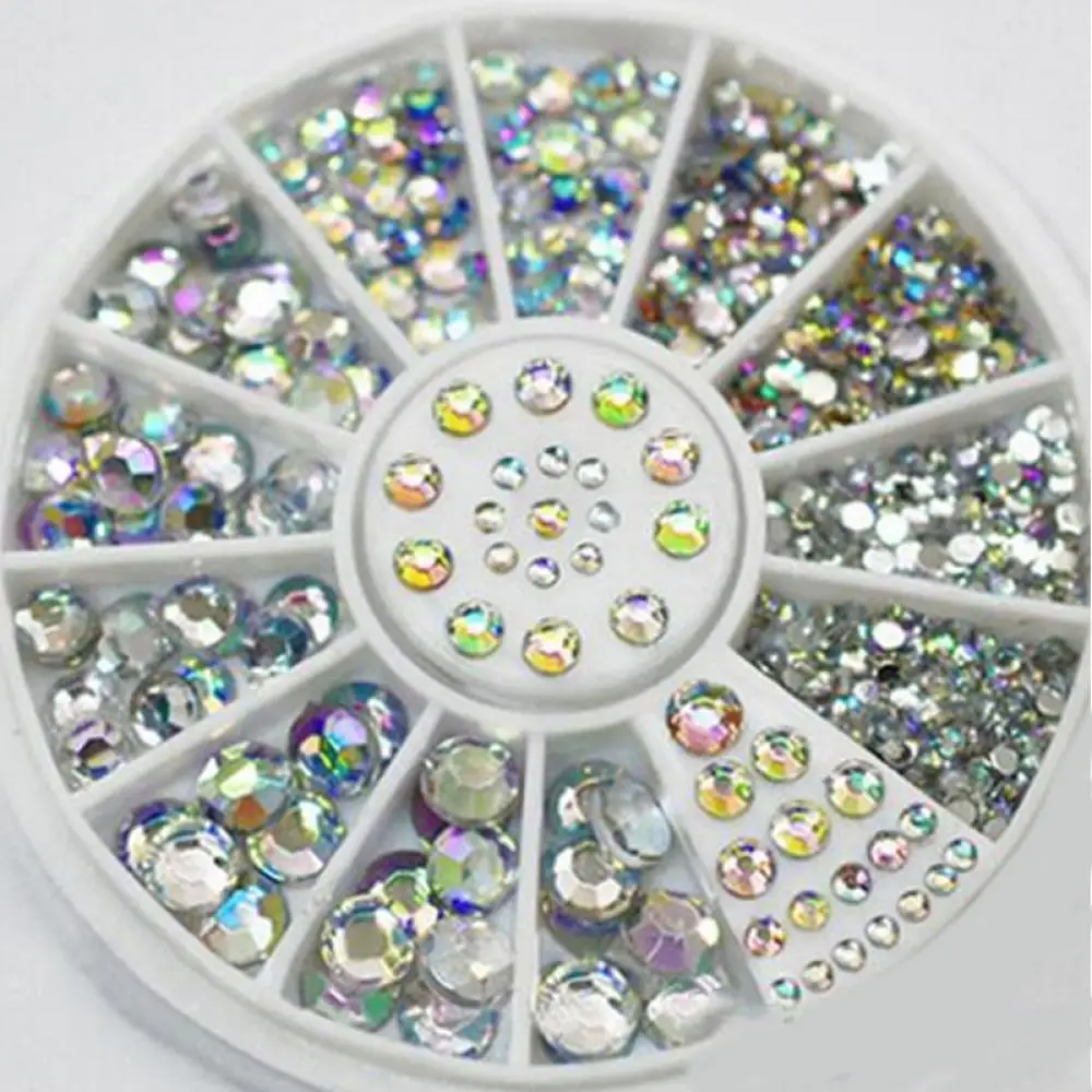3D Multicolor Nail Art Decoration 4 Sizes White illusion Glitter 1 Box Nail Art Rhinestone Fashion HOT
3D Multicolor Nail Art Decoration 4 Sizes White illusion Glitter 1 Box Nail Art Rhinestone Fashion HOT