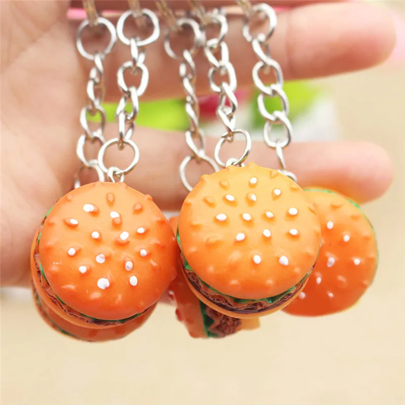1 Pcs Novelty Key Chain Christmas Birthday Gift Cute Hamburger Keychain Simulation Food Hamburger Pendant Key Ring
1 Pcs Novelty Key Chain Christmas Birthday Gift Cute Hamburger Keychain Simulation Food Hamburger Pendant Key Ring