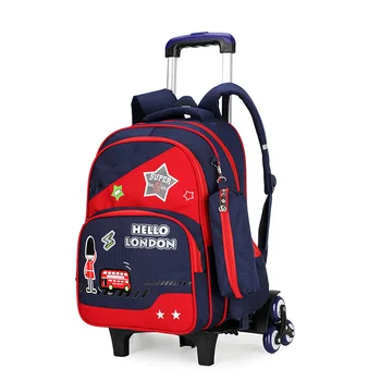 2019 Waterproof Trolley School backpacks Girls Children School Bags Wheels Travel Bags Luggage Backpacks Kids Rolling Schoolbags
2019 Waterproof Trolley School backpacks Girls Children School Bags Wheels Travel Bags Luggage Backpacks Kids Rolling Schoolbags