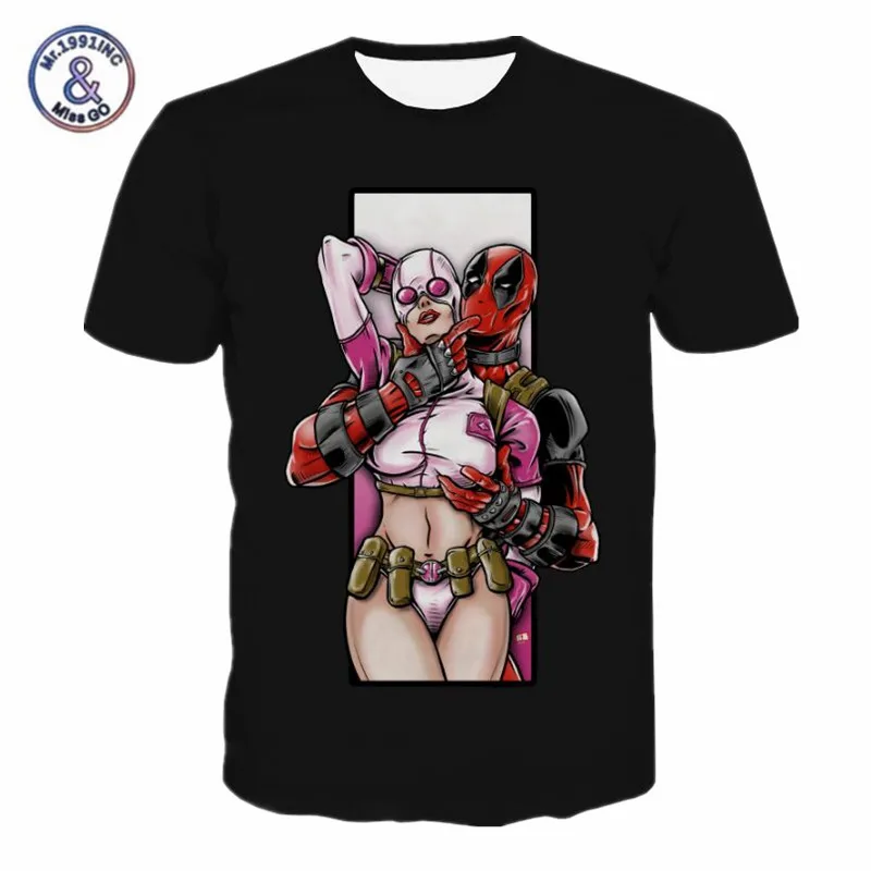 American Comic Badass Deadpool T-Shirt Men Women Cartoon Characters 3D t shirts Funny Marvel Super Heroes Top Tees
American Comic Badass Deadpool T-Shirt Men Women Cartoon Characters 3D t shirts Funny Marvel Super Heroes Top Tees