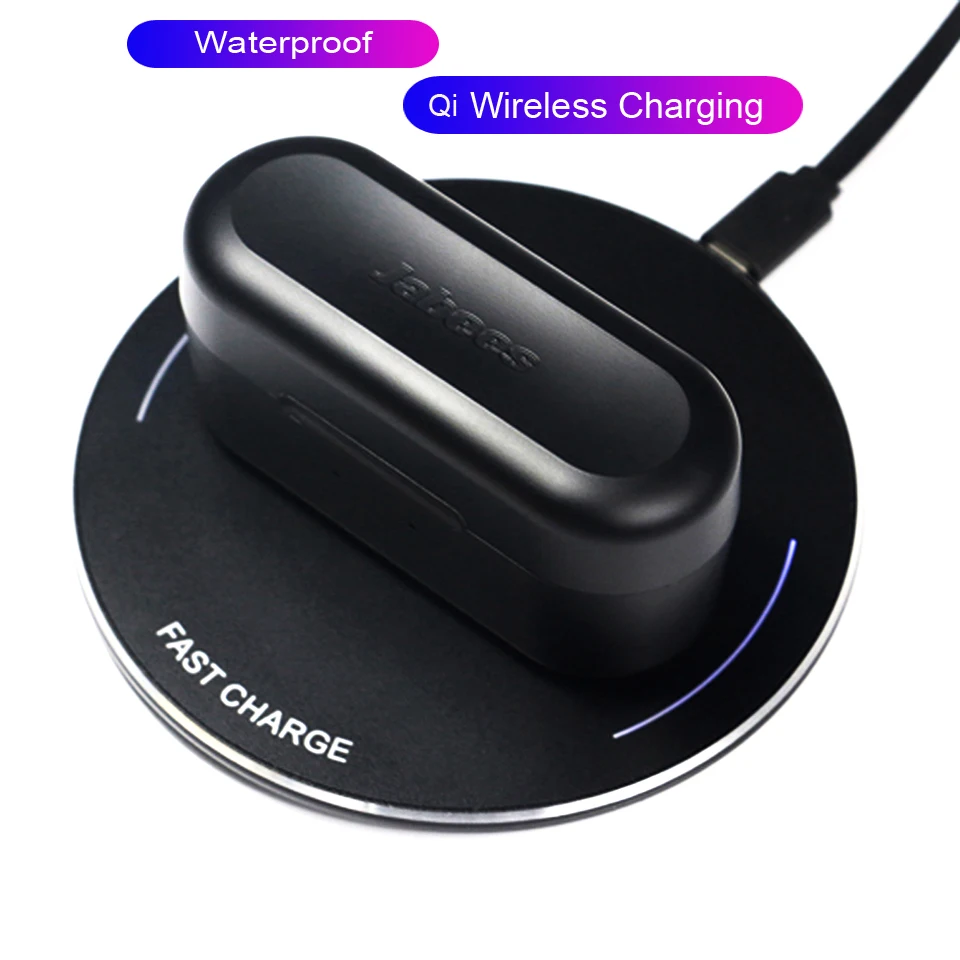 Jabees earphones Bluetooth 5.0 TWS headphone 3D HiFi stereo wireless headset with Qi Wireless charging power bank charging box
Jabees earphones Bluetooth 5.0 TWS headphone 3D HiFi stereo wireless headset with Qi Wireless charging power bank charging box
