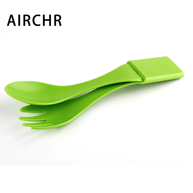 New Arrival Foldable Spoon Fork Cutlery 3in1 Combination Spoon Folk Knife Removable Flatware Sets High Quality Plastic Spork 
New Arrival Foldable Spoon Fork Cutlery 3in1 Combination Spoon Folk Knife Removable Flatware Sets High Quality Plastic Spork
