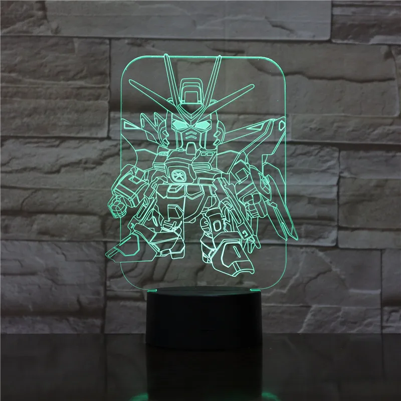 Table Lamp Bedroom MOBILE SUIT GUNDAM Decoration Cartoon RGB Touch Sensor Children Kids Gadget Gift Mouse Night Light LED USB
Table Lamp Bedroom MOBILE SUIT GUNDAM Decoration Cartoon RGB Touch Sensor Children Kids Gadget Gift Mouse Night Light LED USB