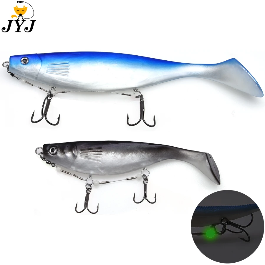 3D Big Scanned Soft Fish 26g/72g Silicone T-Style Paddle Tail Fishing Lure Bait with treble hook flanking action Fishing Tackle
3D Big Scanned Soft Fish 26g/72g Silicone T-Style Paddle Tail Fishing Lure Bait with treble hook flanking action Fishing Tackle