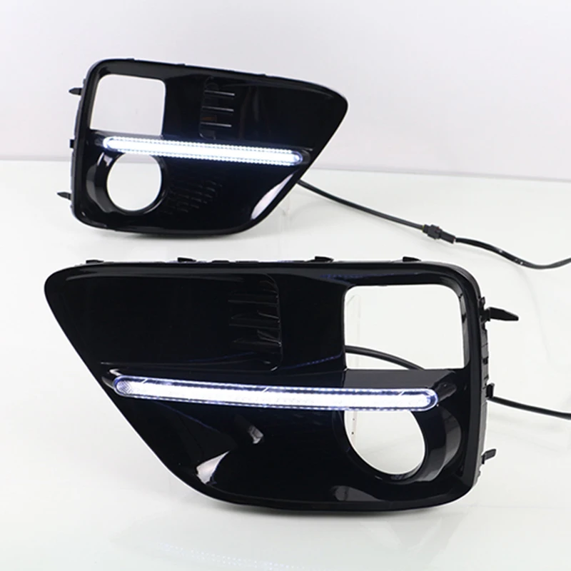 Car Flashing 2Pcs DRL LED Daytime Running Light Daylight bumper fog light cover driving lamp White For Subaru WRX 2015 2016
Car Flashing 2Pcs DRL LED Daytime Running Light Daylight bumper fog light cover driving lamp White For Subaru WRX 2015 2016