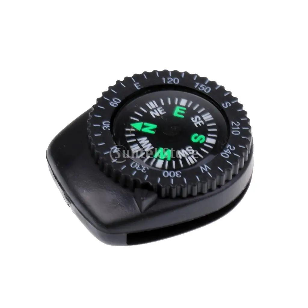 Protable Mini Precision Watch Band Clip-on Navigation Wrist Compass for Survival Camping Hiking Sadoun.com