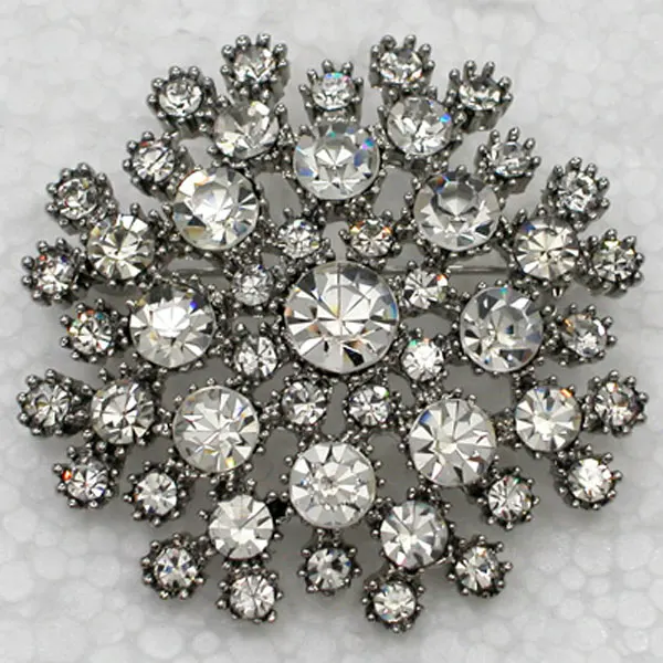 Wholesale Rhinestone Flower Pin brooches Wedding party prom Jewelry gift C101815
Wholesale Rhinestone Flower Pin brooches Wedding party prom Jewelry gift C101815