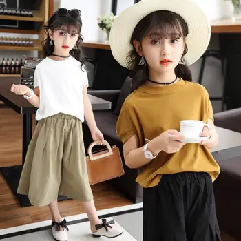 Teenage Girls Clothing Sets 2020 Spring Girls Clothes Set T-shirts + Pants 2pcs Kids Sport Suit For Girls Children Clothing Sale
Teenage Girls Clothing Sets 2020 Spring Girls Clothes Set T-shirts + Pants 2pcs Kids Sport Suit For Girls Children Clothing Sale