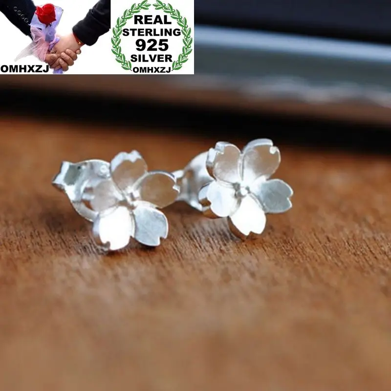 OMHXZJ Wholesale European Fashion Woman Girl Party Wedding Gift White Sakrua 925 Sterling Silver Stud Earrings EA68
OMHXZJ Wholesale European Fashion Woman Girl Party Wedding Gift White Sakrua 925 Sterling Silver Stud Earrings EA68