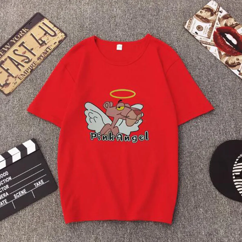 Cute Cartoon Print Women T shirt Spring Summer New Short Sleeve O Neck Women Tops Tees Casual Loose Female T-shirt
Cute Cartoon Print Women T shirt Spring Summer New Short Sleeve O Neck Women Tops Tees Casual Loose Female T-shirt