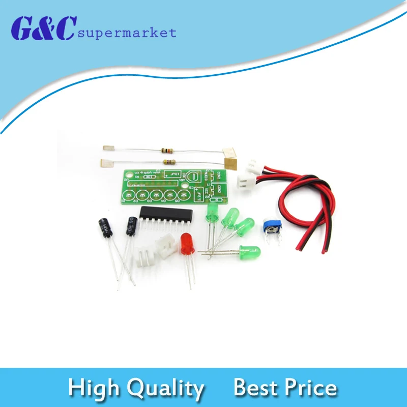 NEW KA2284 DIY KIT Audio Level Indicator Suite Trousse DIY Electronic Kit Parts 5mm RED Green LED Level Indicating 3.5-12V
NEW KA2284 DIY KIT Audio Level Indicator Suite Trousse DIY Electronic Kit Parts 5mm RED Green LED Level Indicating 3.5-12V