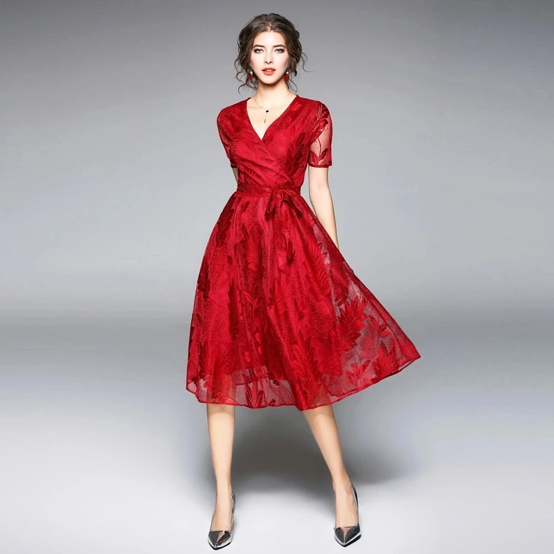 Vintage Elegance Women V Neck Print Chiffon Dress Corset Fashion Slim Casual Vestidos De Fiesta
Vintage Elegance Women V Neck Print Chiffon Dress Corset Fashion Slim Casual Vestidos De Fiesta