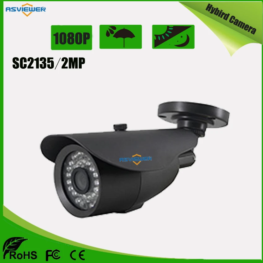 1920*1080 Resolution Outdoor camera SC2135 CMOS Waterproof Camera AHD/TVI/CVI/CVBS 4 in 1 Mode 30m IR Distance AS-MHD8303N3
1920*1080 Resolution Outdoor camera SC2135 CMOS Waterproof Camera AHD/TVI/CVI/CVBS 4 in 1 Mode 30m IR Distance AS-MHD8303N3