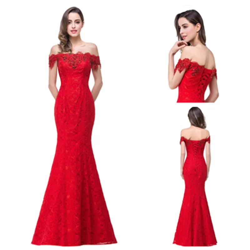 USA Shipping Sexy Mermaid Lace Long Evening Dress In Stock Cap Sleeve Beaded Evening Party Dresses with Crystals Robe De Soiree
USA Shipping Sexy Mermaid Lace Long Evening Dress In Stock Cap Sleeve Beaded Evening Party Dresses with Crystals Robe De Soiree