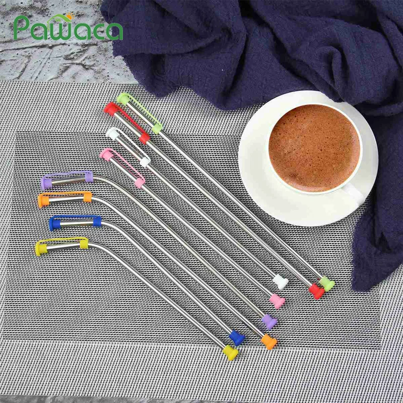 4pcs/set Reusable Drinking Straw Stainless Steel Straight/ Bend Metal Straw with Dust-proof Cover and Cleaner Brush Drinkware
4pcs/set Reusable Drinking Straw Stainless Steel Straight/ Bend Metal Straw with Dust-proof Cover and Cleaner Brush Drinkware