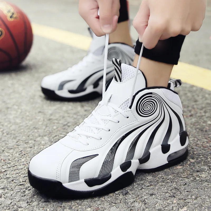 Outdoor Non-slip High-top Sneakers Men 2019 Brand Sports Basketball Shoes for Male Whirlpool Boys Basketball Boots Basket Homme
Outdoor Non-slip High-top Sneakers Men 2019 Brand Sports Basketball Shoes for Male Whirlpool Boys Basketball Boots Basket Homme