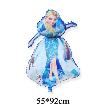 50pcs/lot large size foil material princess Elsa helium balloons for wholesale
50pcs/lot large size foil material princess Elsa helium balloons for wholesale