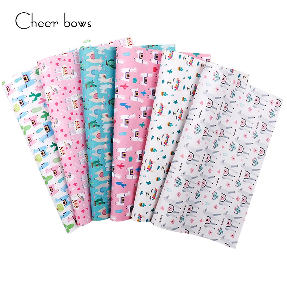 Cheerbow Vinyl Faux Artificial Fabric Animal Unicorn Alpaca Printed DIY Hairbow Accessories Sewing Bag Synthetic Leather 22*30cm
Cheerbow Vinyl Faux Artificial Fabric Animal Unicorn Alpaca Printed DIY Hairbow Accessories Sewing Bag Synthetic Leather 22*30cm