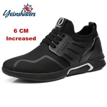 YEINSHAARS 6 CM Height Increase Mesh Casual Men Sneakers Men Elevator Shoes Thick Sole Young Men Daily Footwear Spring/Autumn
YEINSHAARS 6 CM Height Increase Mesh Casual Men Sneakers Men Elevator Shoes Thick Sole Young Men Daily Footwear Spring/Autumn