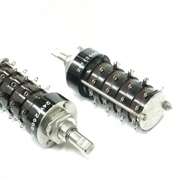 GRAYHILL 24YY2668-9 4 layers 4 knife 8 line 9 precision instruments rotating band switch
GRAYHILL 24YY2668-9 4 layers 4 knife 8 line 9 precision instruments rotating band switch