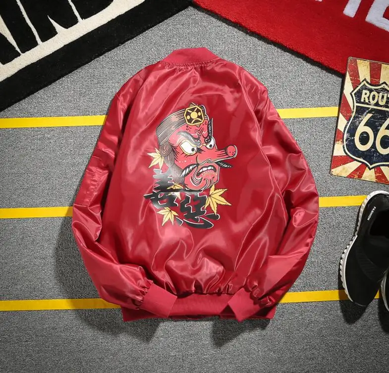 yizlo pilot jackets autumn Good and evil Kanji bomber jacket men women anorak jaqueta masculino air force casaco masculino
yizlo pilot jackets autumn Good and evil Kanji bomber jacket men women anorak jaqueta masculino air force casaco masculino