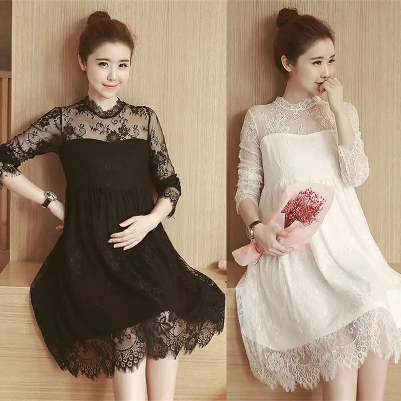 women clothing lace fabric maternity dresses pregnancy women dresses o-neck elastic dresses with lining long sleeve m-2xl
women clothing lace fabric maternity dresses pregnancy women dresses o-neck elastic dresses with lining long sleeve m-2xl