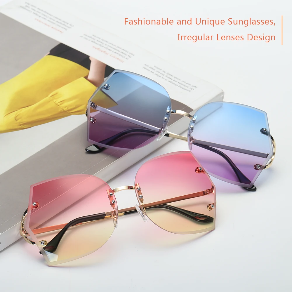 Outdoor Fashion Ocean Film Sunglasses Eyeglass Cycling Glasses UV 400 Protection Irregular Lens Sunglasses for Men and Women
Outdoor Fashion Ocean Film Sunglasses Eyeglass Cycling Glasses UV 400 Protection Irregular Lens Sunglasses for Men and Women