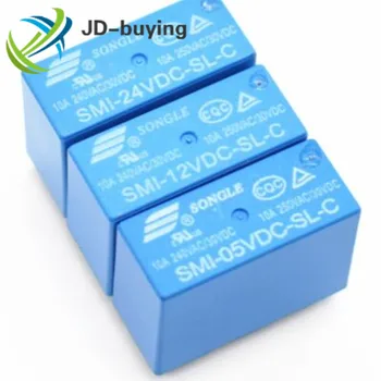 100PCS Power Relays SMI-05VDC-SL-C SMI-12VDC-SL-C SMI-24VDC-SL-C 5V 12V 24V 10A 5PIN Relay
100PCS Power Relays SMI-05VDC-SL-C SMI-12VDC-SL-C SMI-24VDC-SL-C 5V 12V 24V 10A 5PIN Relay