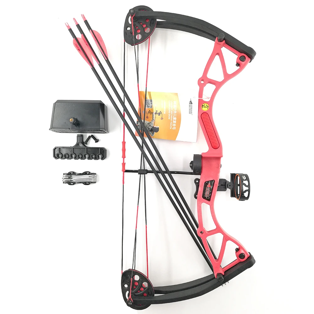 Linkboy Archery 4 Color 10-20 Lbs Children Compound BowAxle-to-axle 24inch for Children Archery Shooting Toy Gift Outdoor Game
Linkboy Archery 4 Color 10-20 Lbs Children Compound BowAxle-to-axle 24inch for Children Archery Shooting Toy Gift Outdoor Game