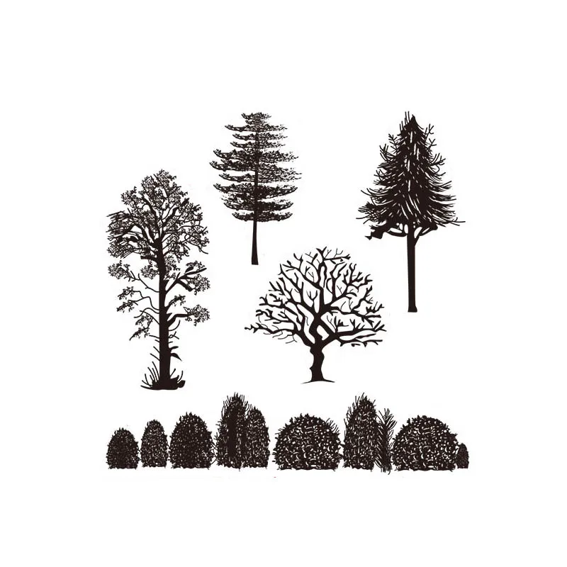 Small trees and forest transparent clear stamp for DIY Scrapbooking/Card Making/Kids Christmas Fun Decoration Supplies
Small trees and forest transparent clear stamp for DIY Scrapbooking/Card Making/Kids Christmas Fun Decoration Supplies